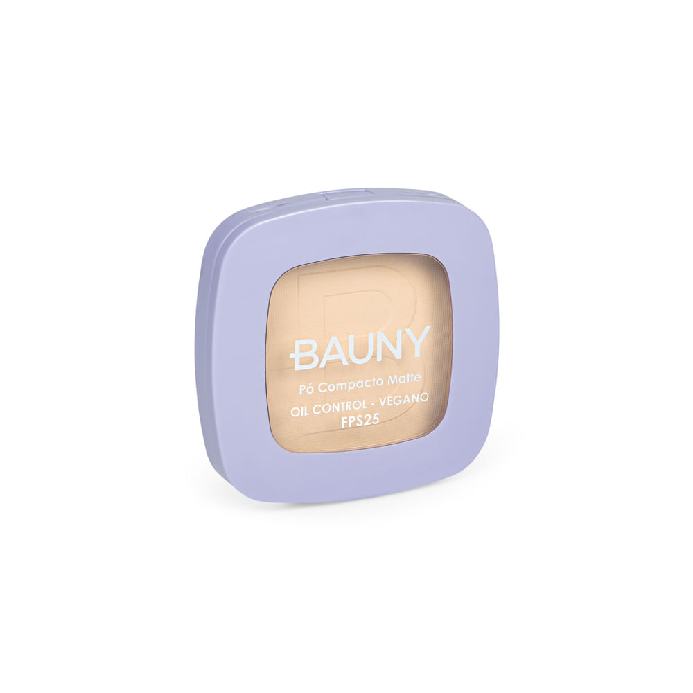 Pó Compacto Facial Bauny 10G Cor 020
