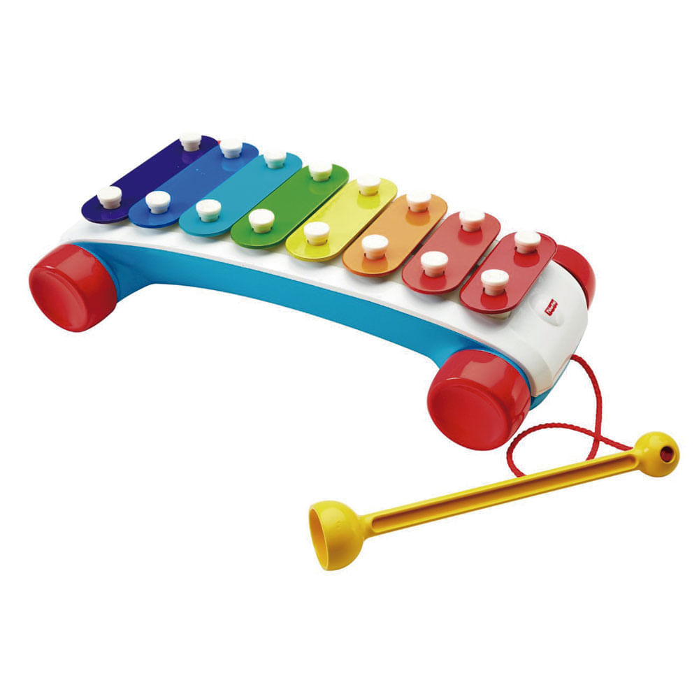 Xilofone Carrinho Colorido Fisher-price