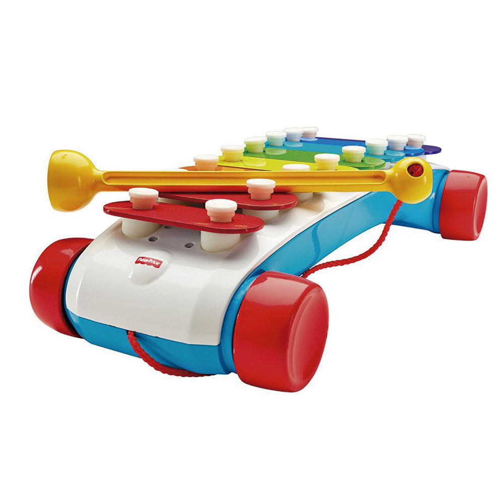 Xilofone Carrinho Colorido Fisher-Price