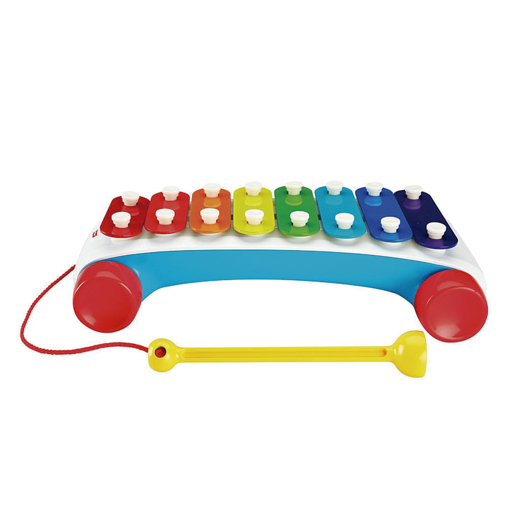 Xilofone Carrinho Colorido Fisher-Price