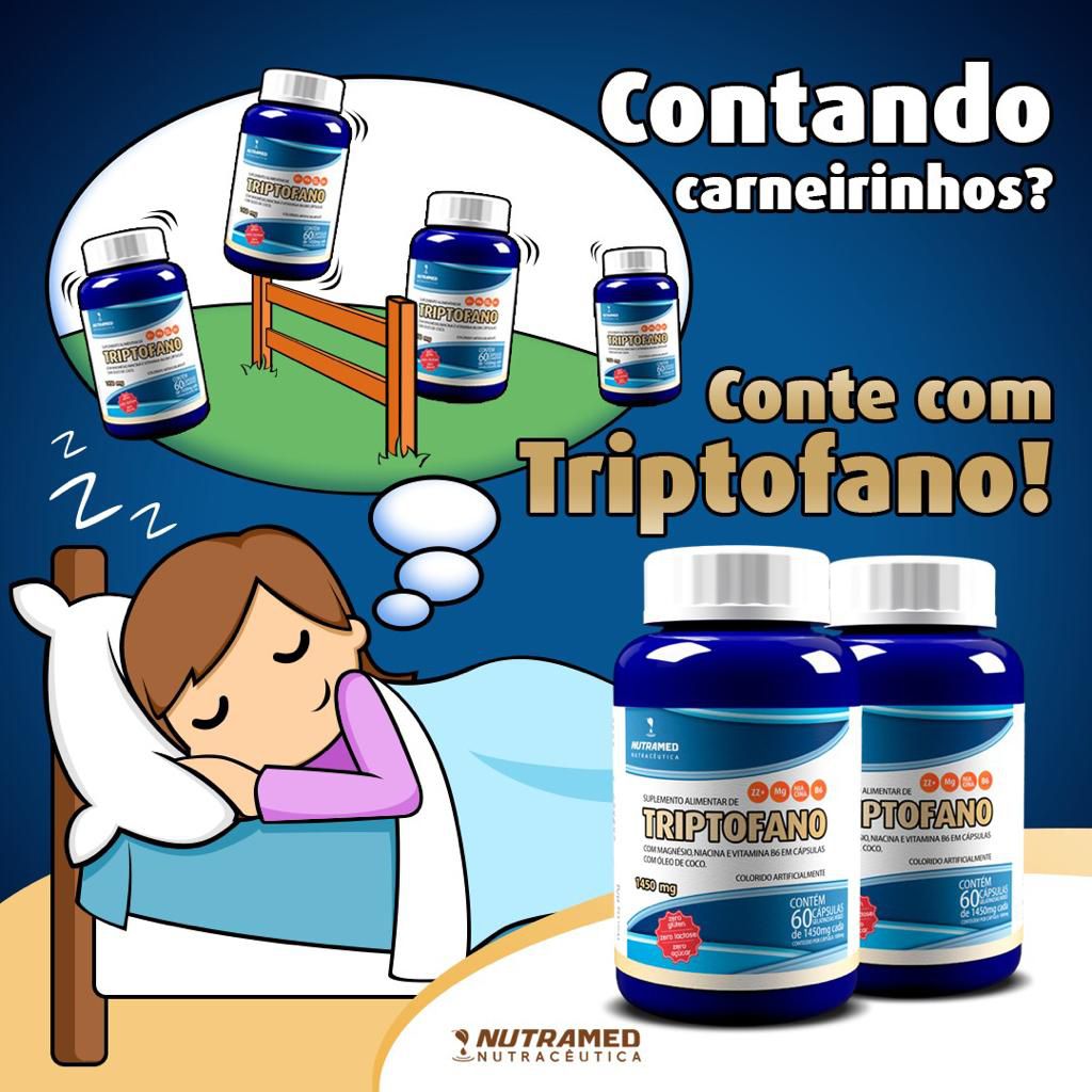 Triptofano Vit. B3, B6 e Magnésio Kit com 5 unidades