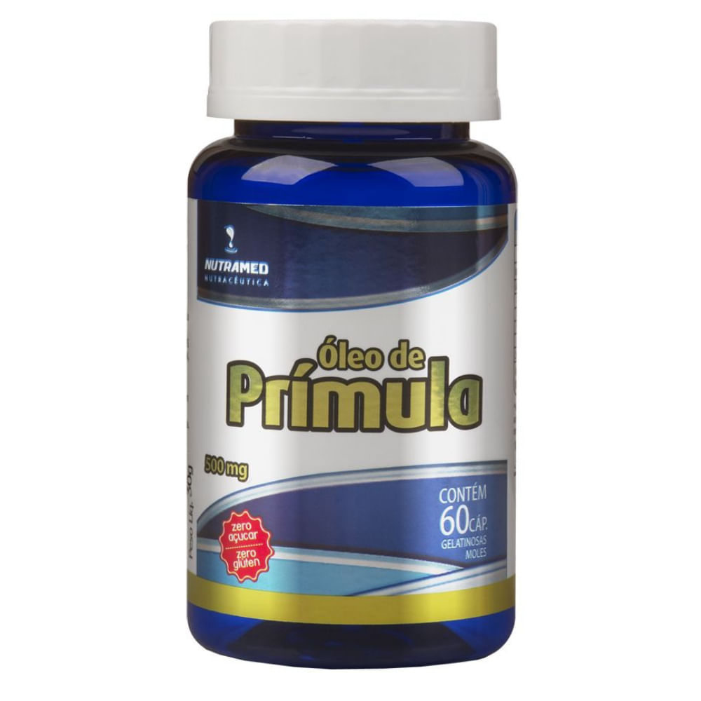 Óleo De Prímula Nutramed Com 60 Cápsulas