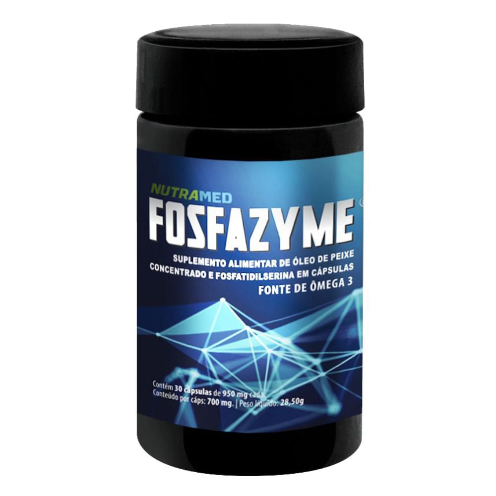 Fosfazyme Nutramed Com 30 Cápsulas