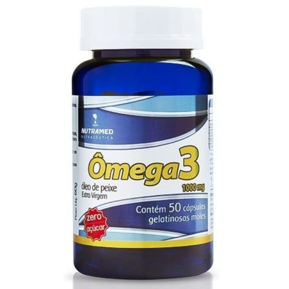 Ômega 3 Nutramed Com 50 cápsulas