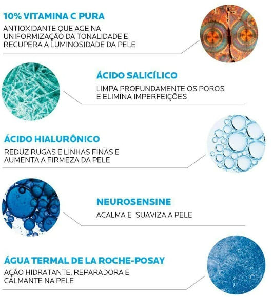 Sérum Anti Idade Pure Vitamin C10 La Roche Posay 30ml