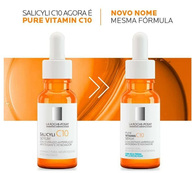 Sérum Anti Idade Pure Vitamin C10 La Roche Posay 30ml