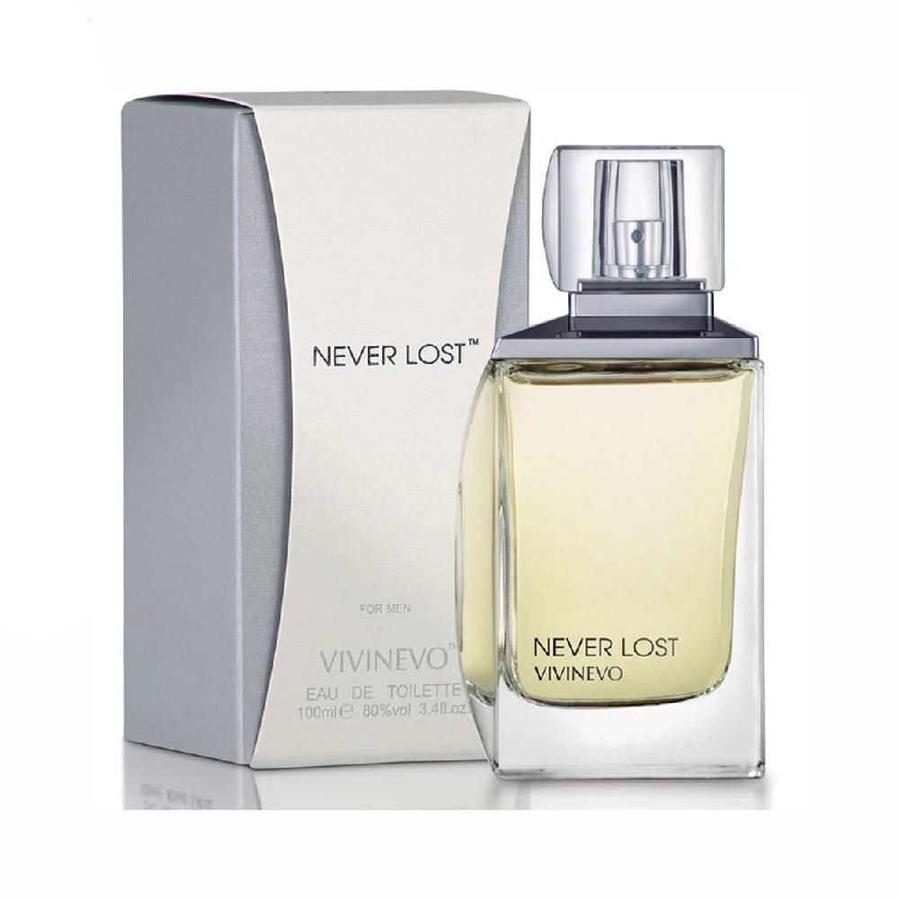 Perfume Masculino Never Lost De  Vivinevo Eau De Toilette 100 Ml