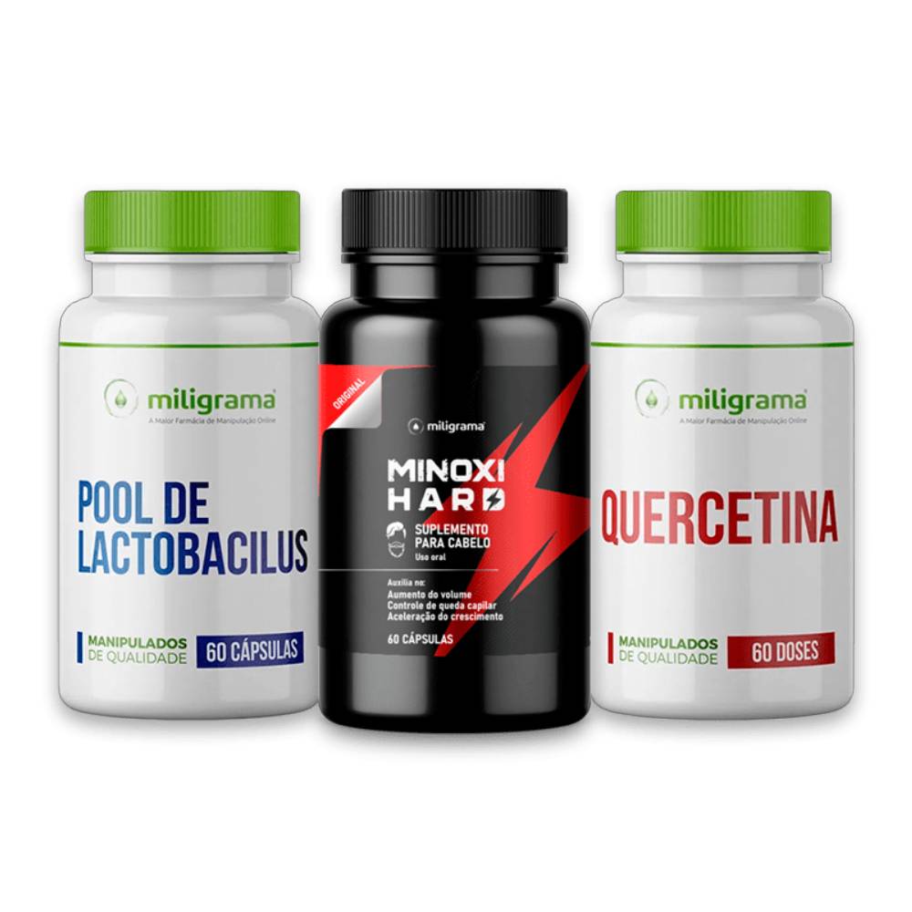 Suplementos para queda excessiva de cabelo pós COVID-19