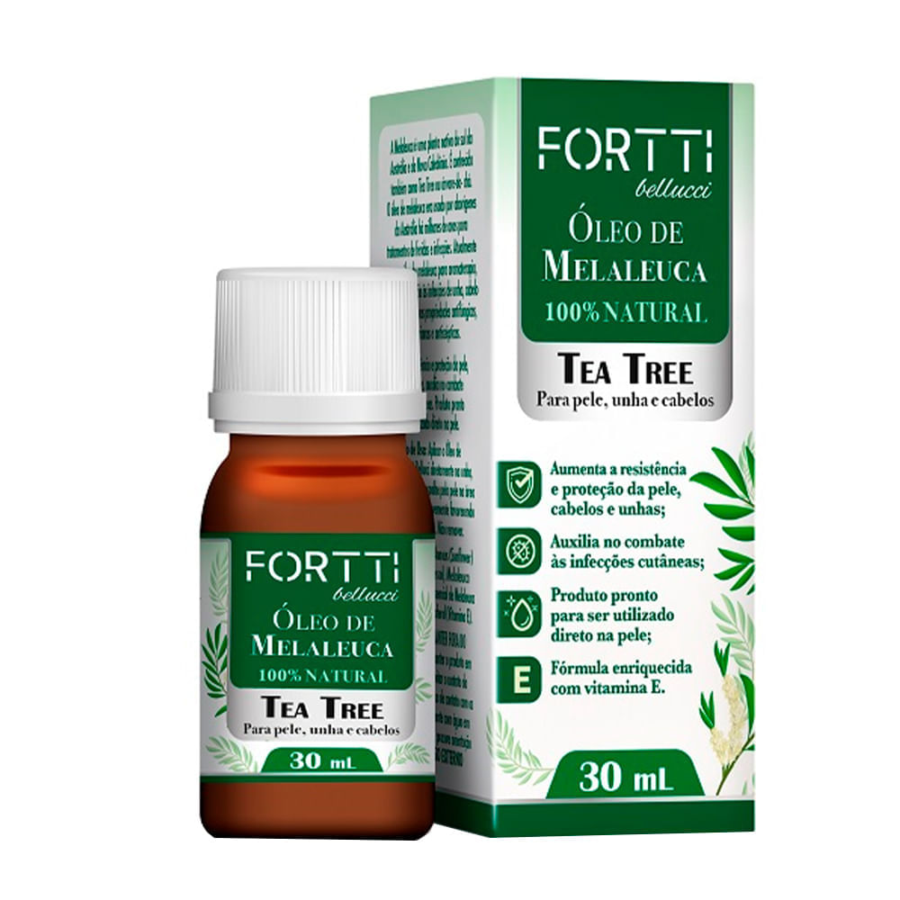 Óleo De Hidratação Melaleuca Fortti 30ml