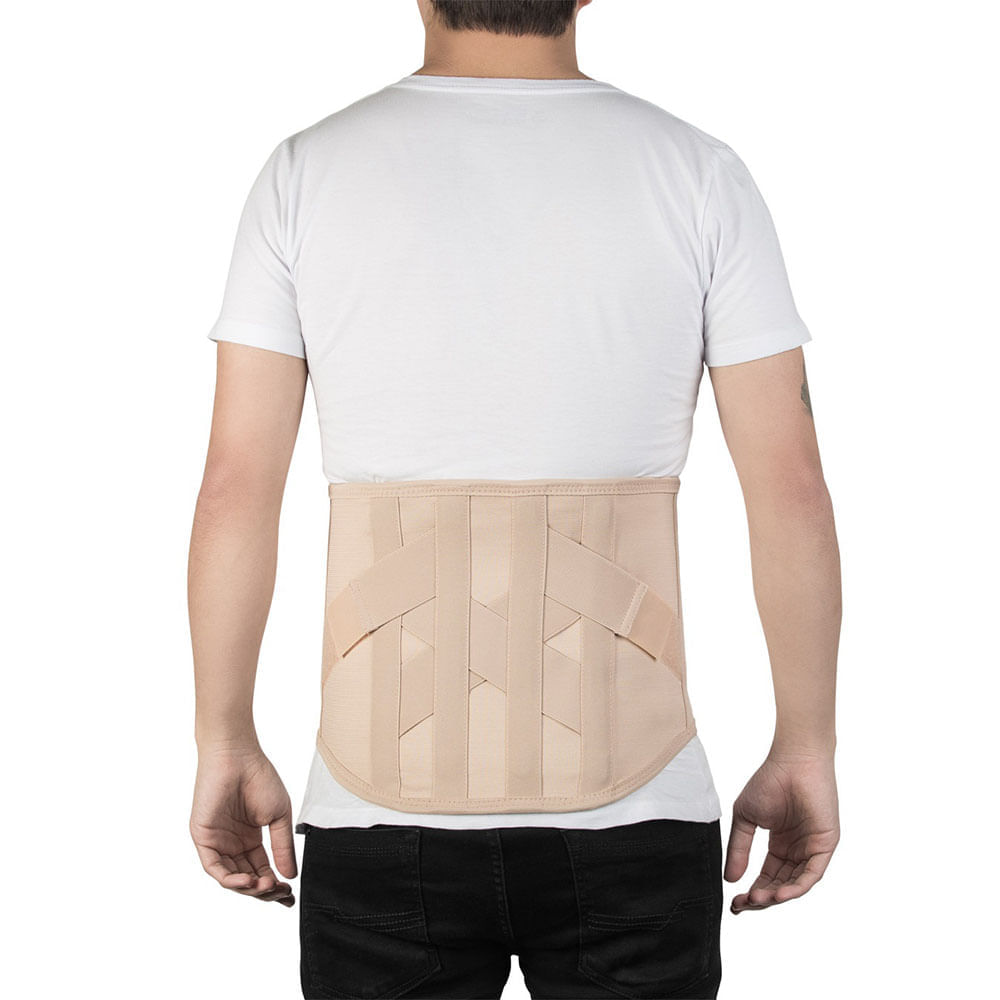 Colete Putti Elástico Reto Baixo Bege Tamanho M Mercur