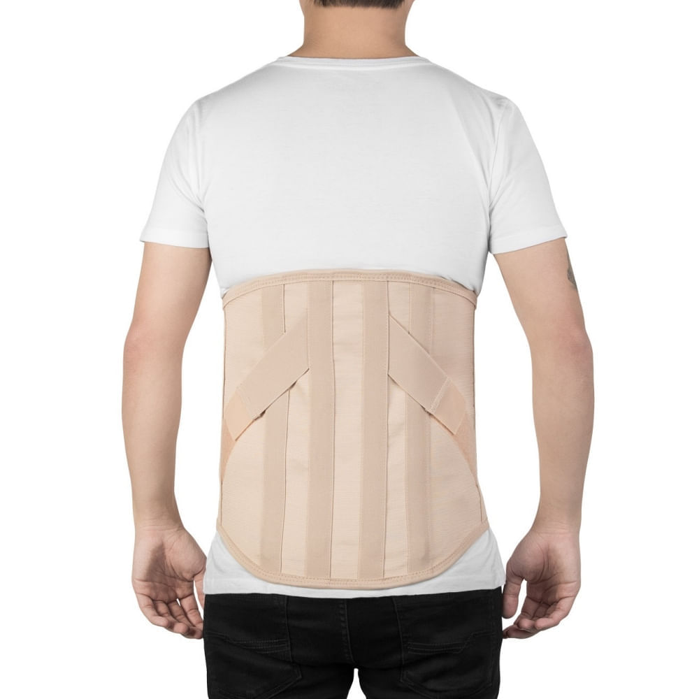 Colete Putti Elástico Reto Alto Mercur Bege Tamanho Gg