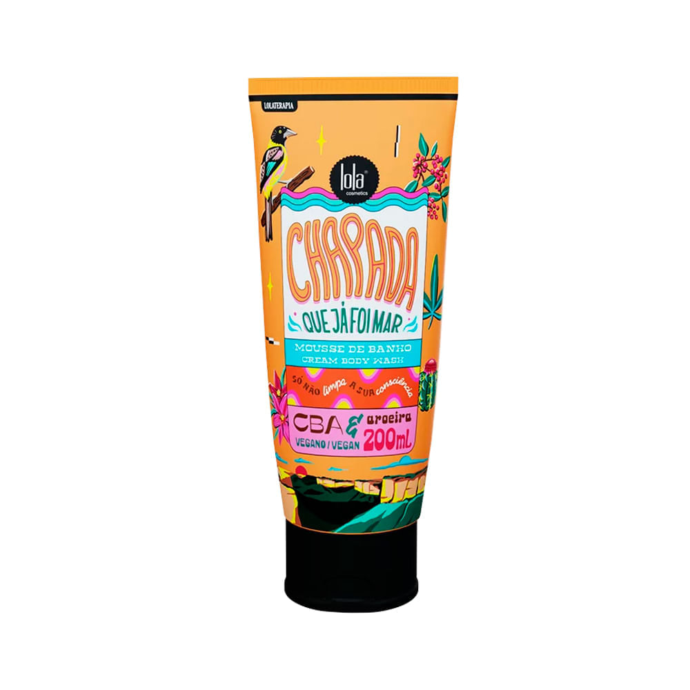 Mousse De Banho Lola Chapada Que Já Foi Mar 200ml