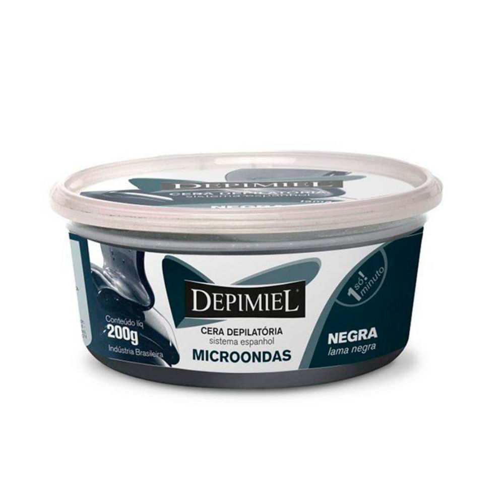 Cera Depimiel Para Microondas Lama Negra 200g