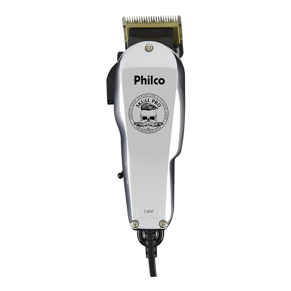 Cortador de Cabelo Philco Skull PCR05S 14W 127V