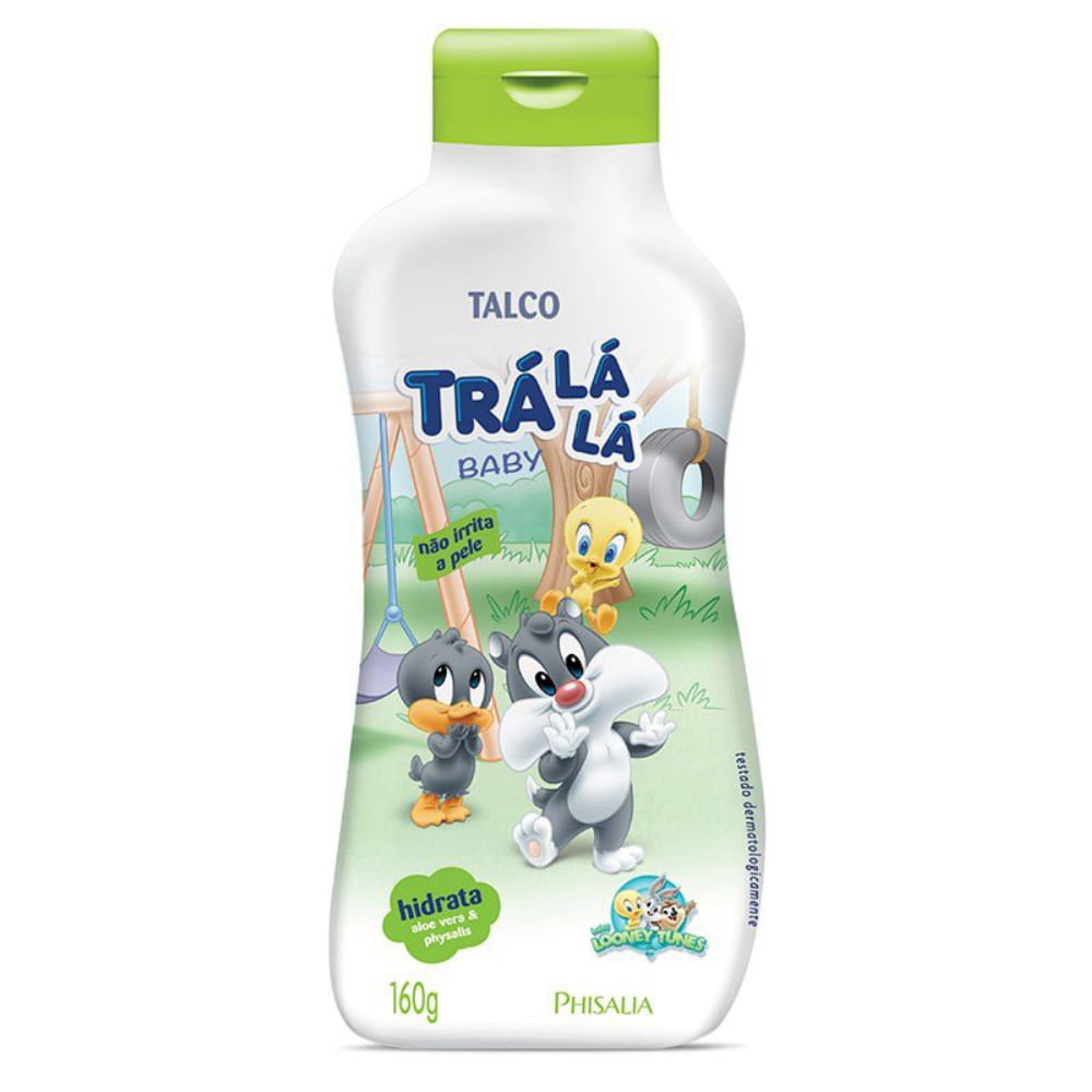 Talco Infantil Trá Lá Lá Baby Suave Bem Estar 160g - Farmácias Unipreço