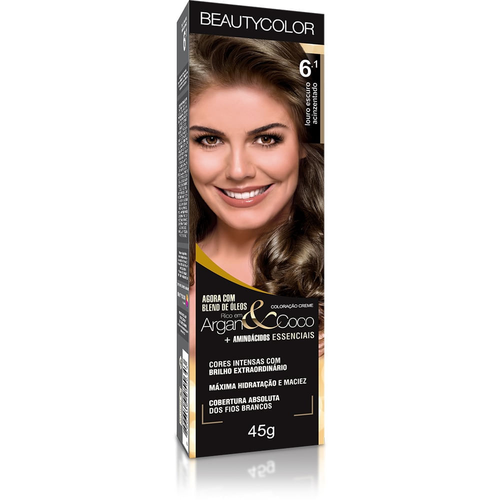 Tintura Beautycolor Louro Escuro Acinzentado 6.1