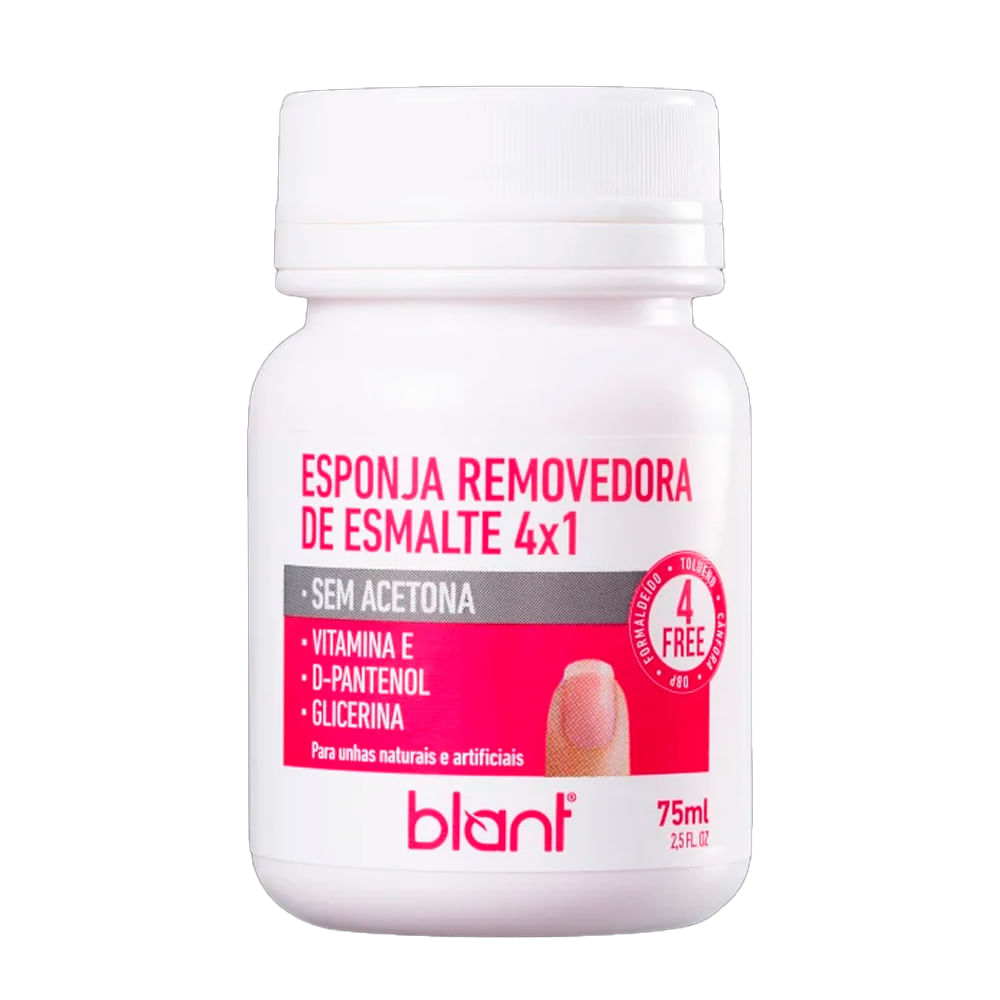 Esponja Removedora De Esmalte Blant 75ml