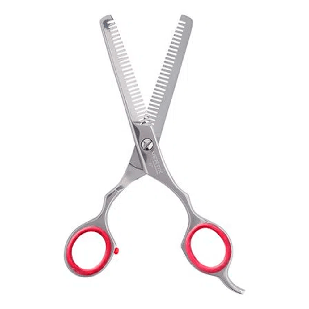 Tesoura Vertix Red Circle Desbaste Duplo 6,0