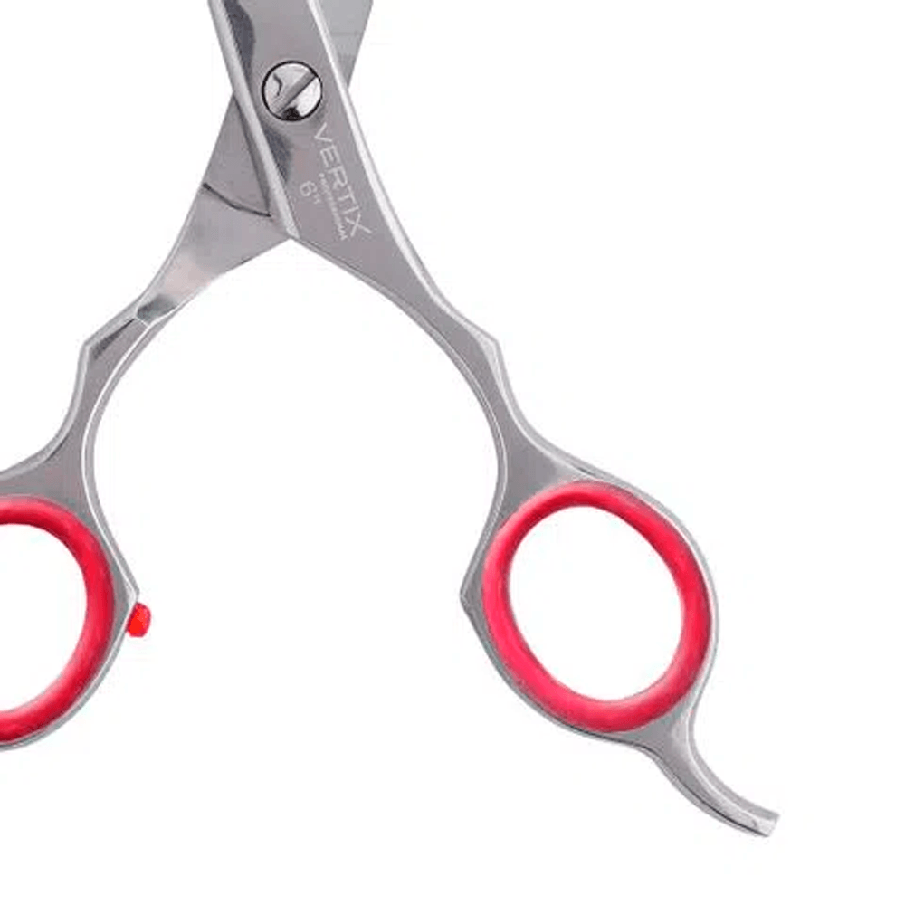 Tesoura Vertix Red Circle Desbaste Duplo 6,0