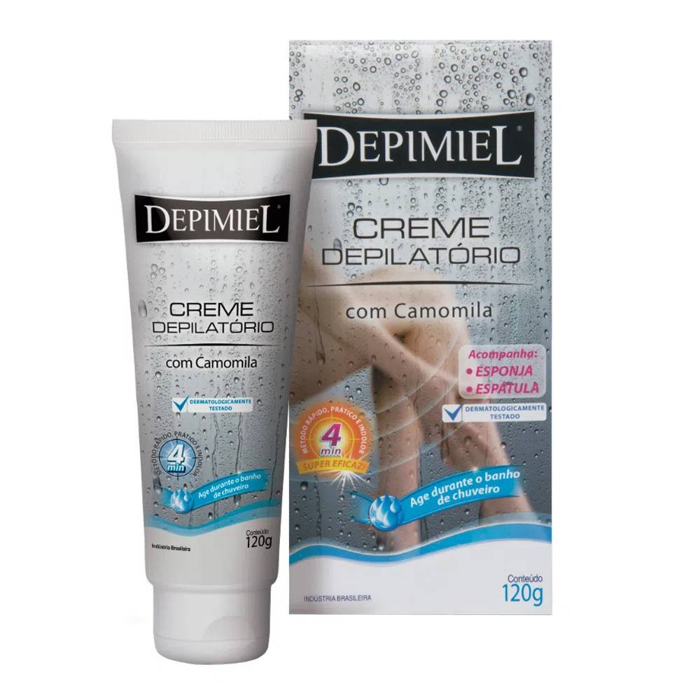 Creme Depilatório Depimiel Para Banho 120g