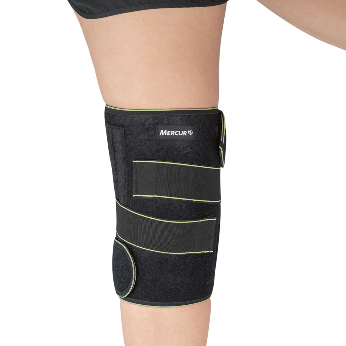 Joelheira Ajustável Com Hastes E Cintas De Compressão Mercur