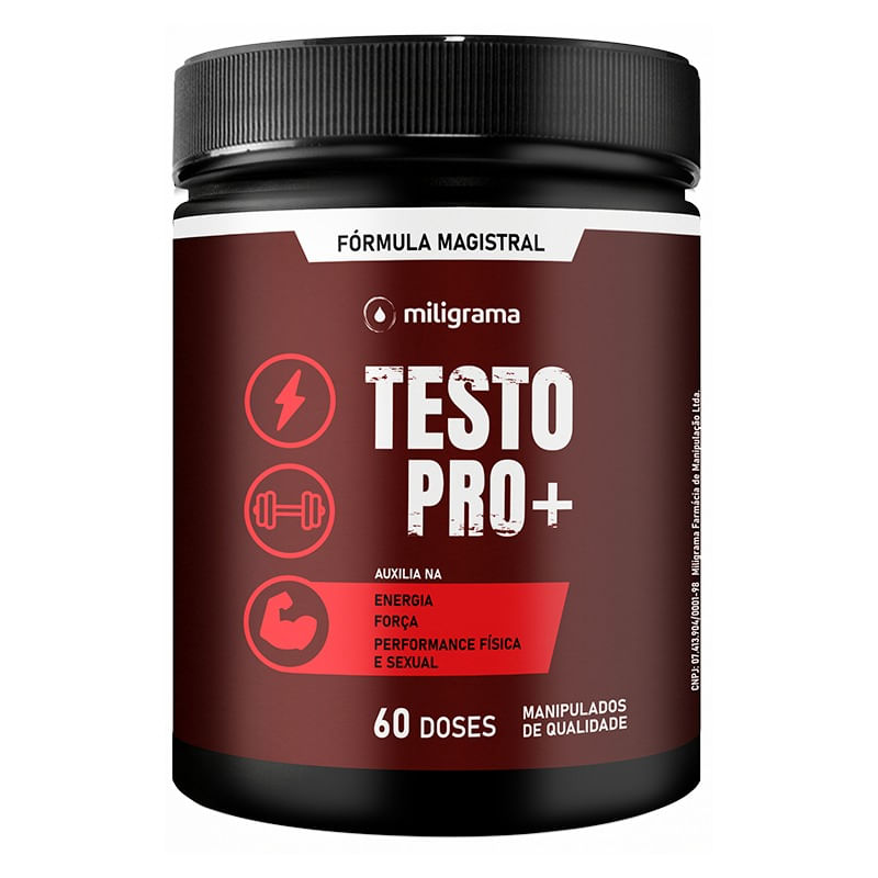 Testo Pro+ Miligrama 60 Doses