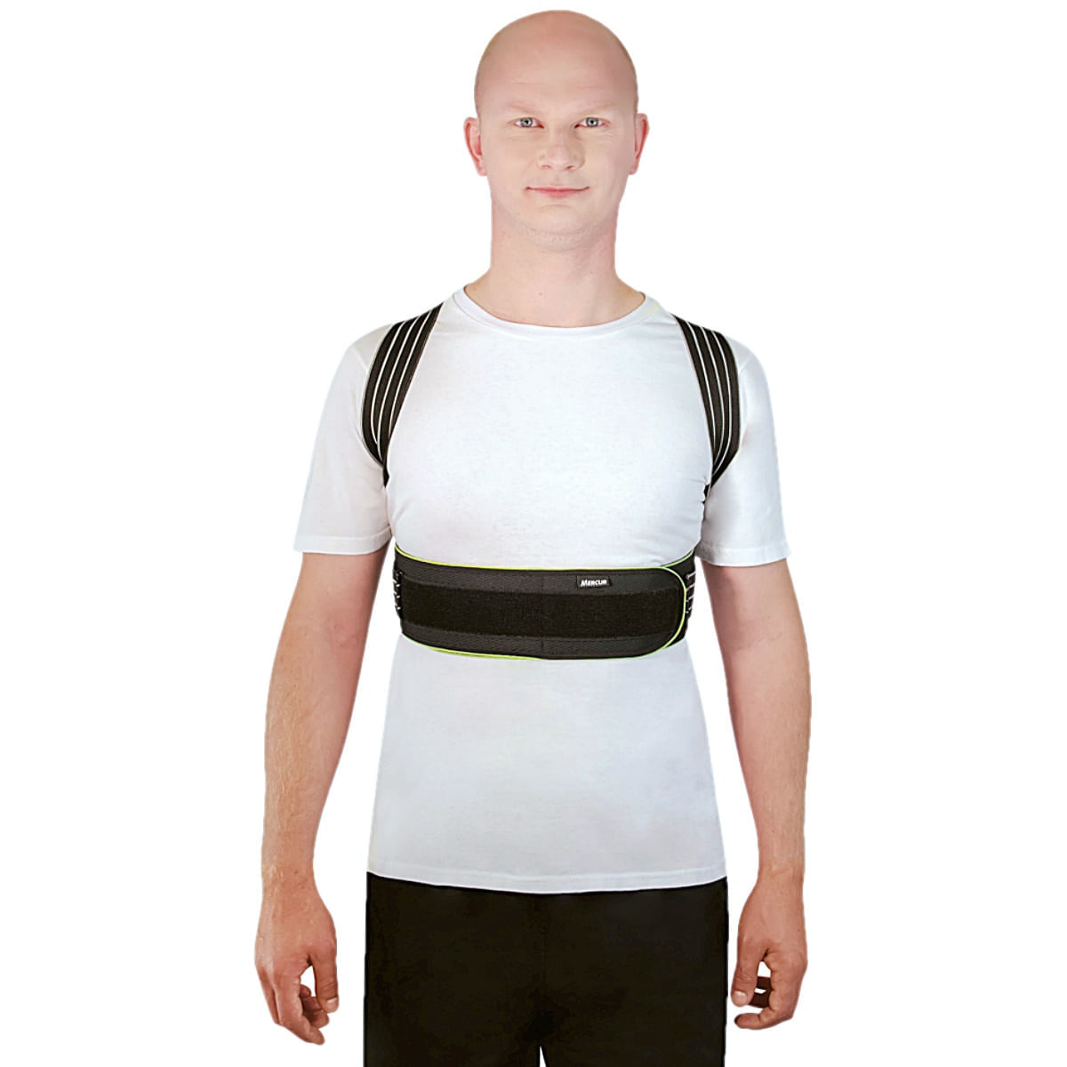 Corretor Postural com Ajuste Triplo Mercur Tamanho M