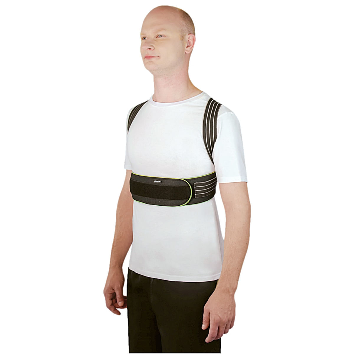 Corretor Postural com Ajuste Triplo Mercur - Tamanho P