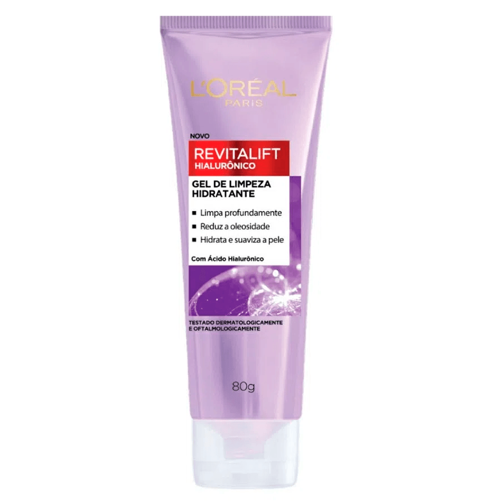 Gel De Limpeza Facial L'oreal Revitalift Hialurônico 80g