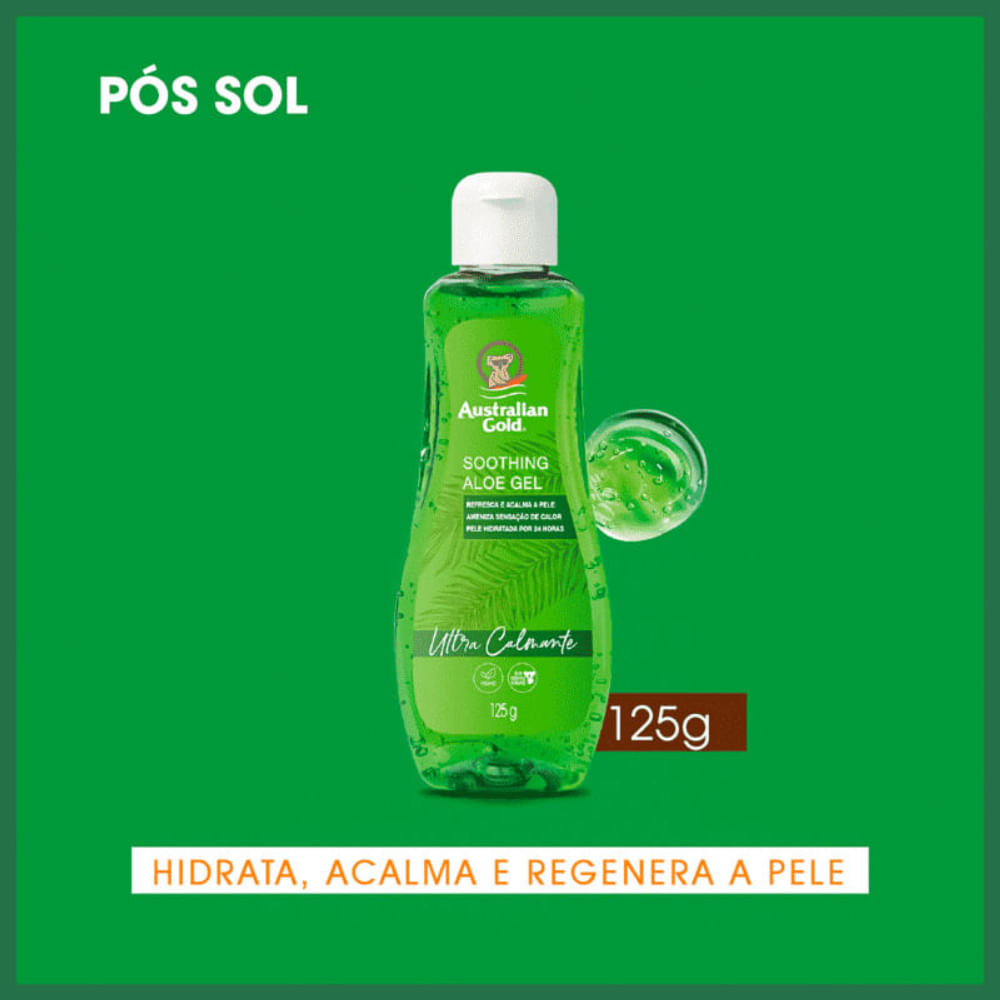 Gel Hidratante Pós Sol Australian Gold 125g