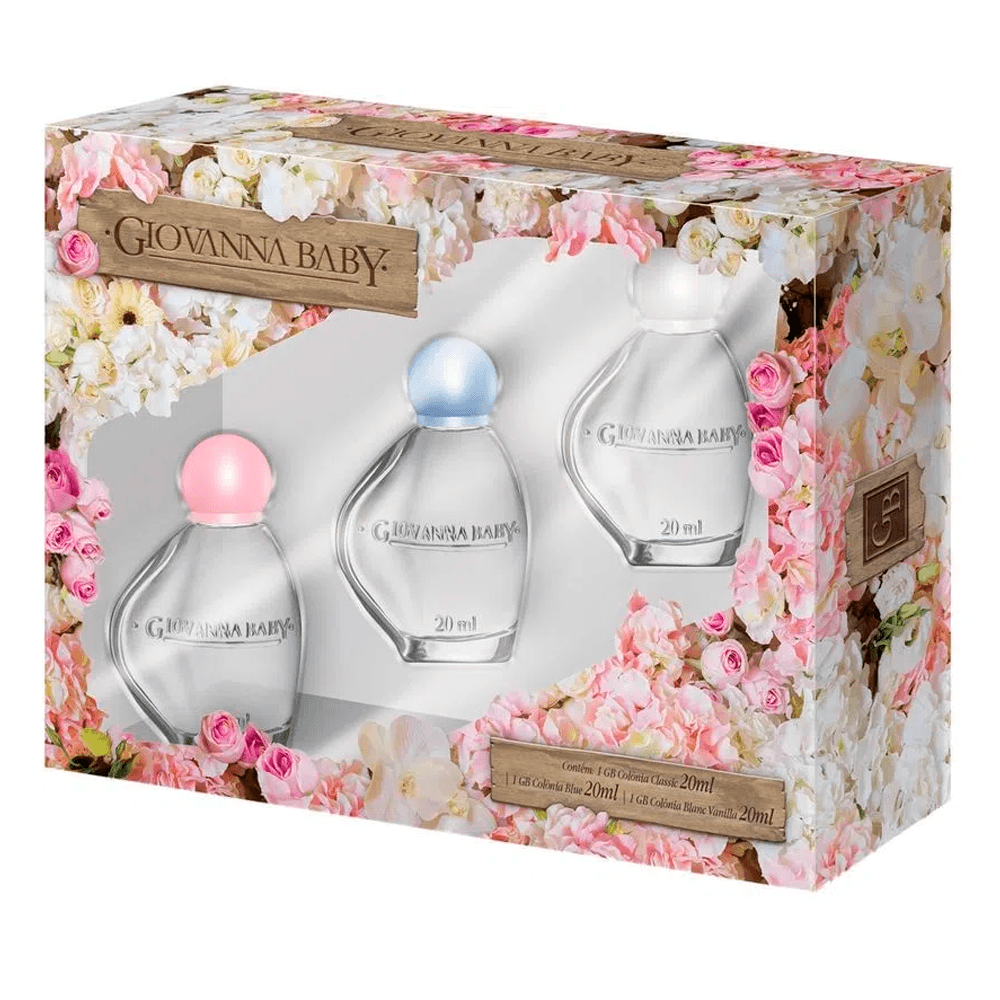 Kit Deo Colônia Giovanna Baby Aromas Do Jardim 20ml