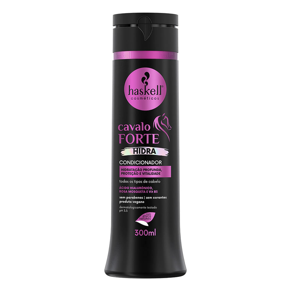 Condicionador De Tratamento Haskell Cavalo Forte Hidra 300ml