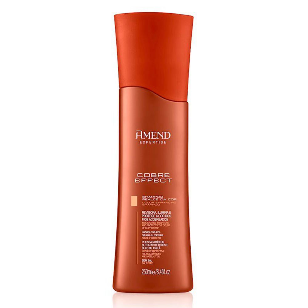 Shampoo Amend Realce Da Cor Cobre Effect 250ml