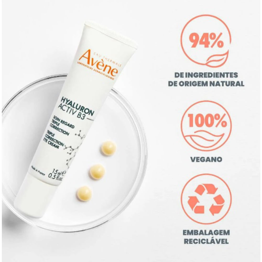 Creme Hyaluron Activ B3 Olhos 15ml Avene