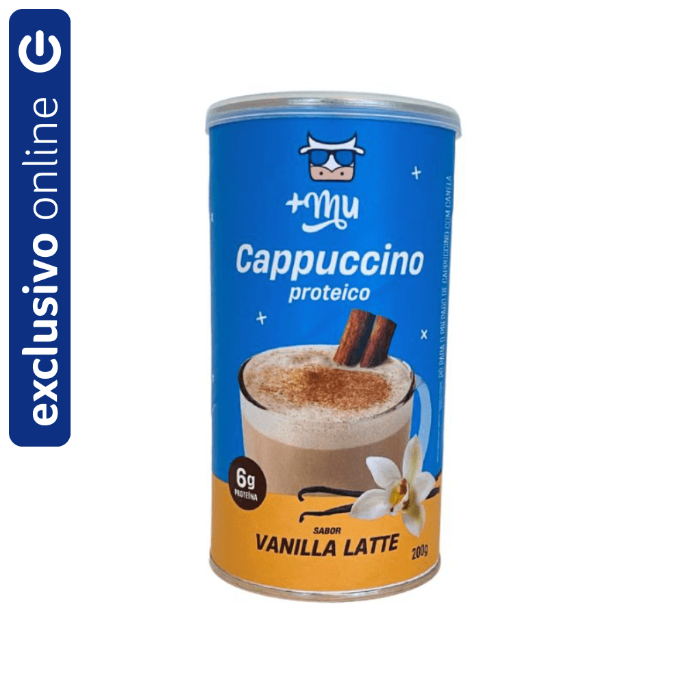 Cappuccino Proteico Vanilla Latte Mais Mu 200g