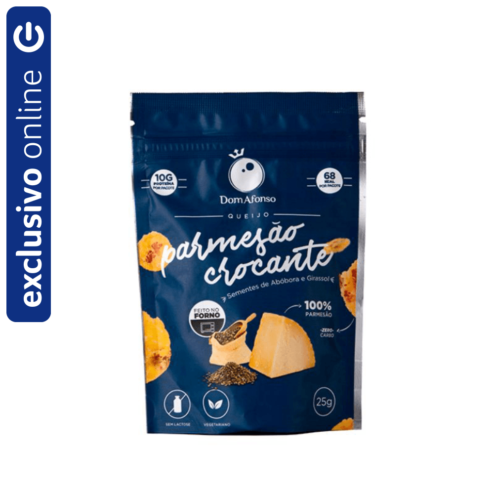 QUEIJO PARMESAO ABOBORA E GIRASSOL DOM AFONSO 25G