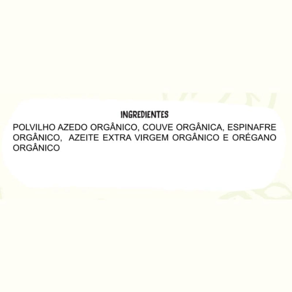 Biscoito Polvilho Org Couve Espinafre  Crilancha 40g