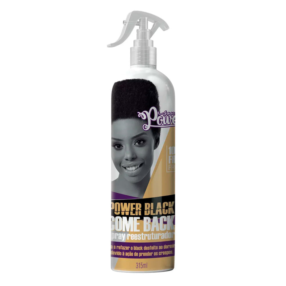Finalizador Soul Power Black Come Back 315ml