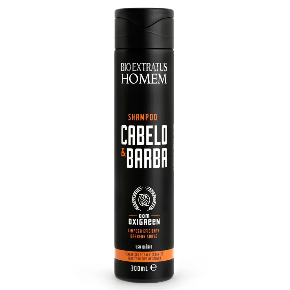 Shampoo Bio Extratus Homem Cabelo E Barba 300ml