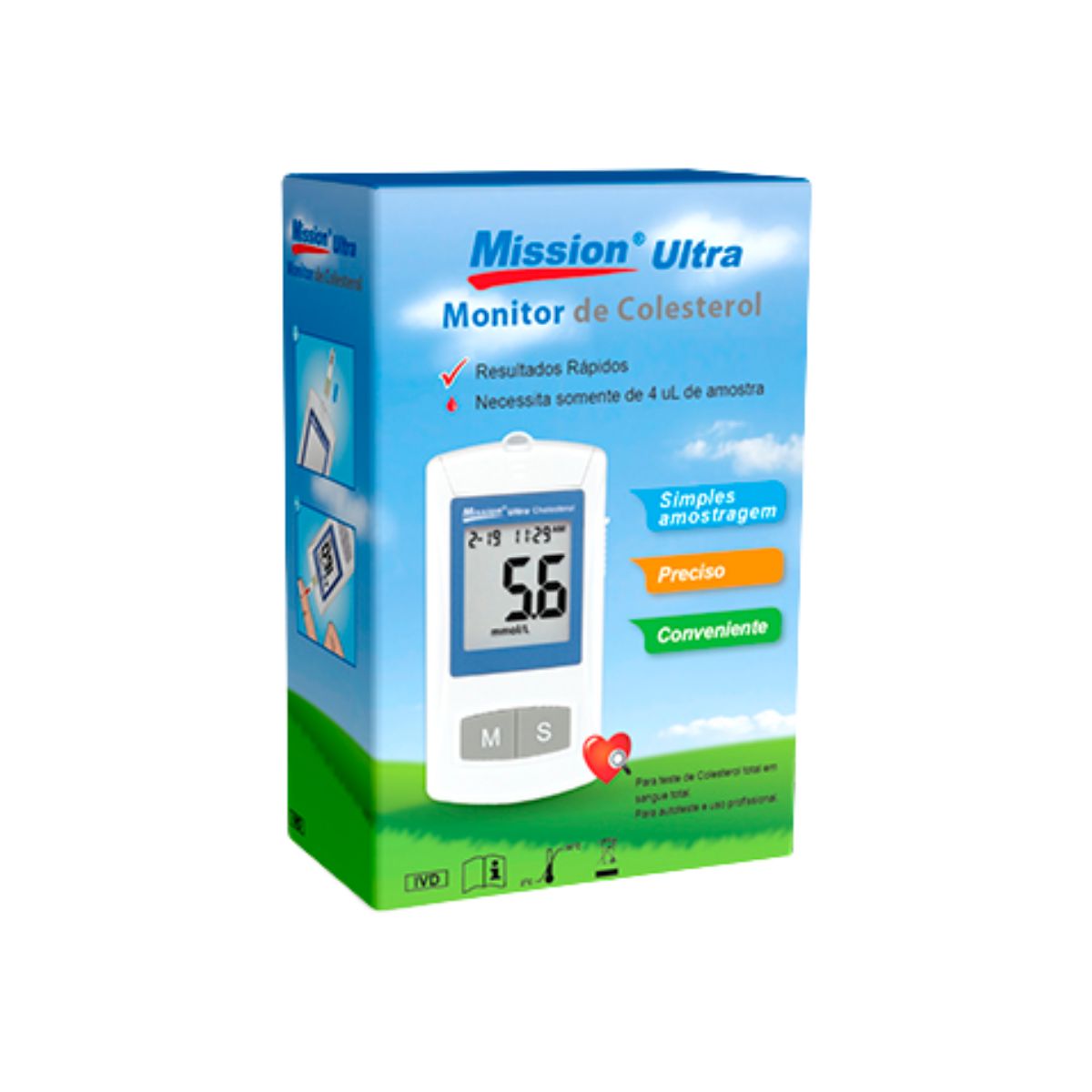 Monitor De Colesterol Mission Ultra