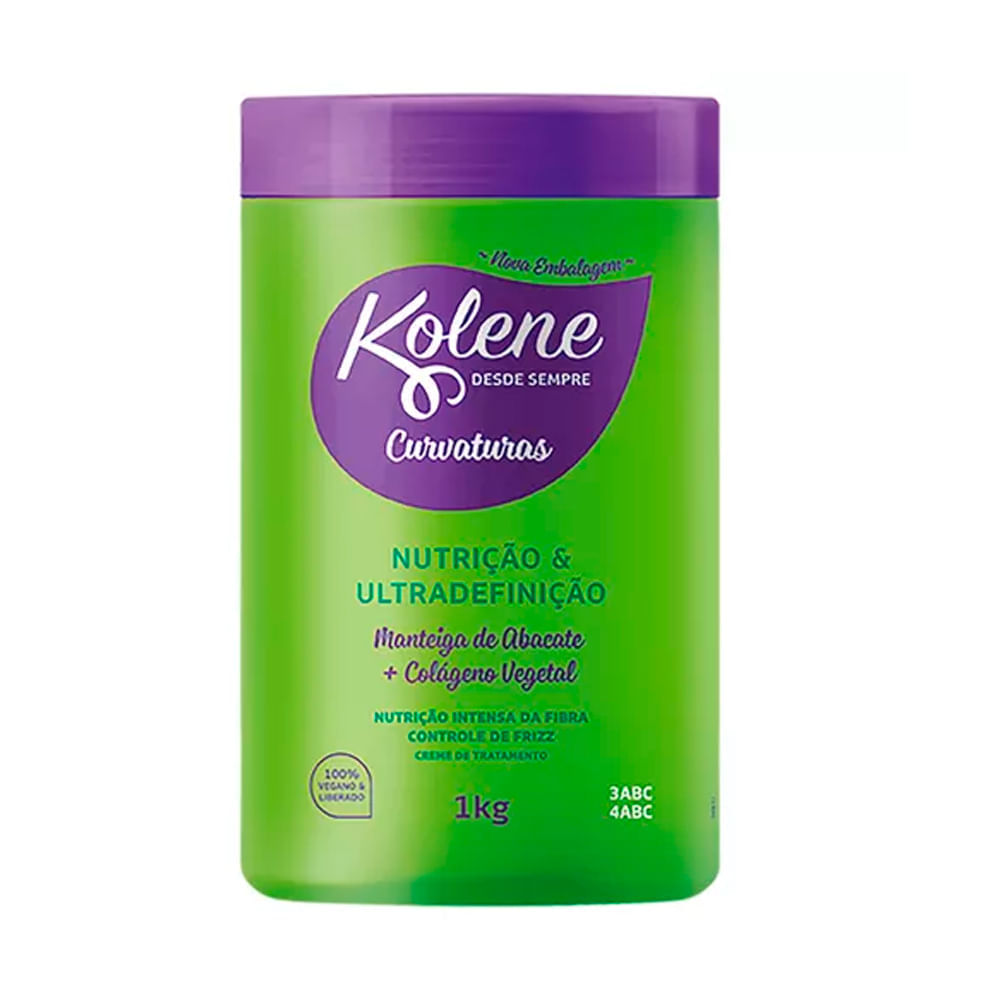Creme De Tratamento Kolene Curvaturas 1kg