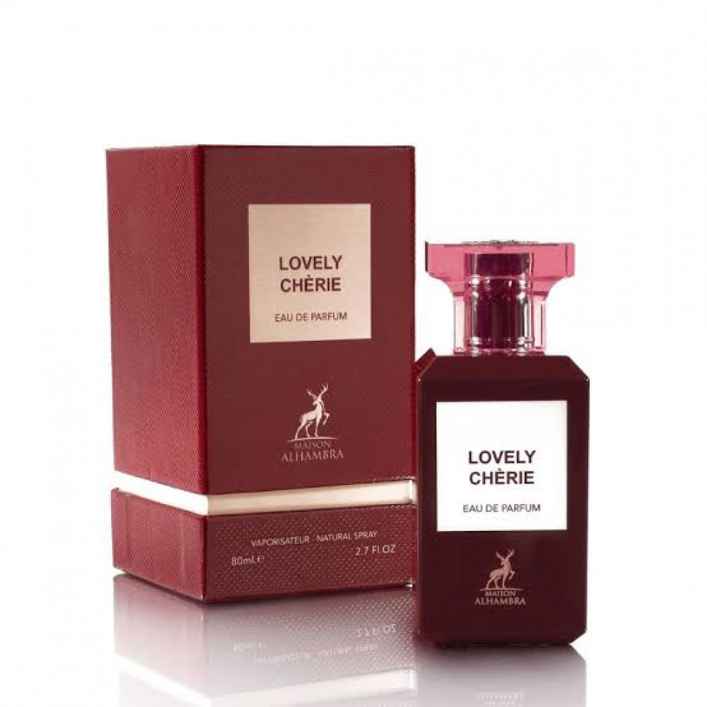 Perfume Feminino Lovely Chèrie Eau De Parfum Maison Alhambra 80ml