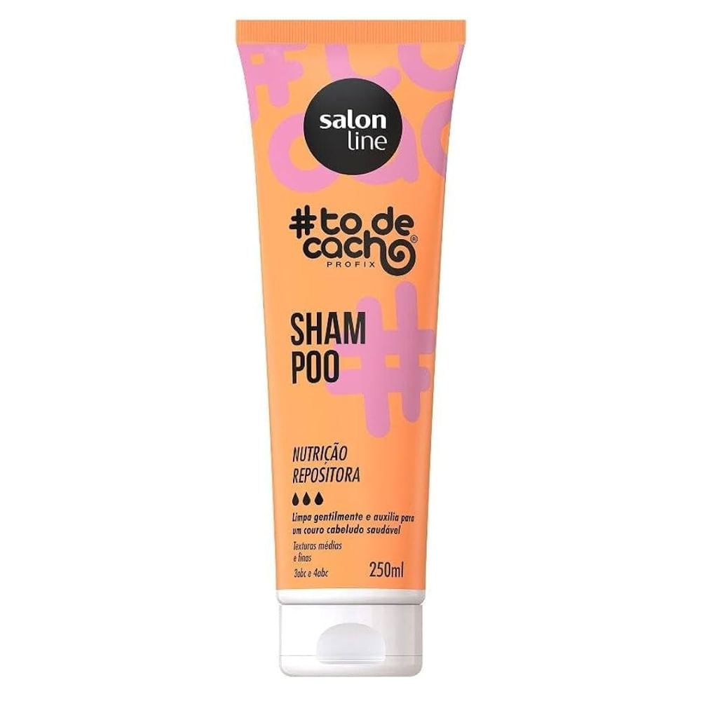 Shampoo De Tratamento Salon Line Todecacho Nutrição 250ml