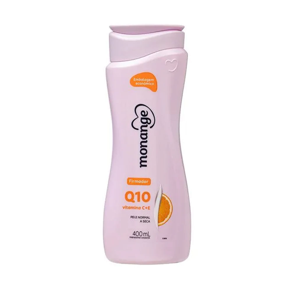 Creme Hidratante Monange Firmador Q10 Vitamina C + E  Pele Seca 400ml