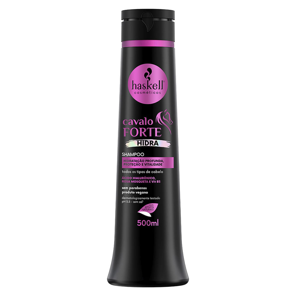 Shampoo De Tratamento Haskell Cavalo Forte Hidra 500ml