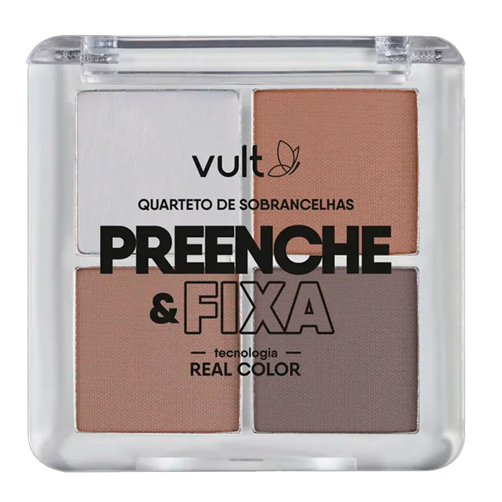 Quarteto Para Sobrancelha Vult Preenche E Fixa 5g