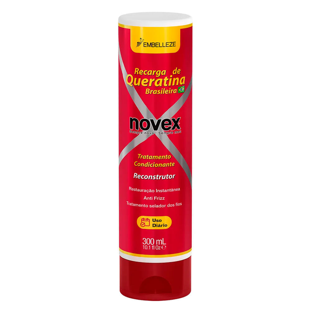 Condicionador Novex Recarga De Queratina 300ml
