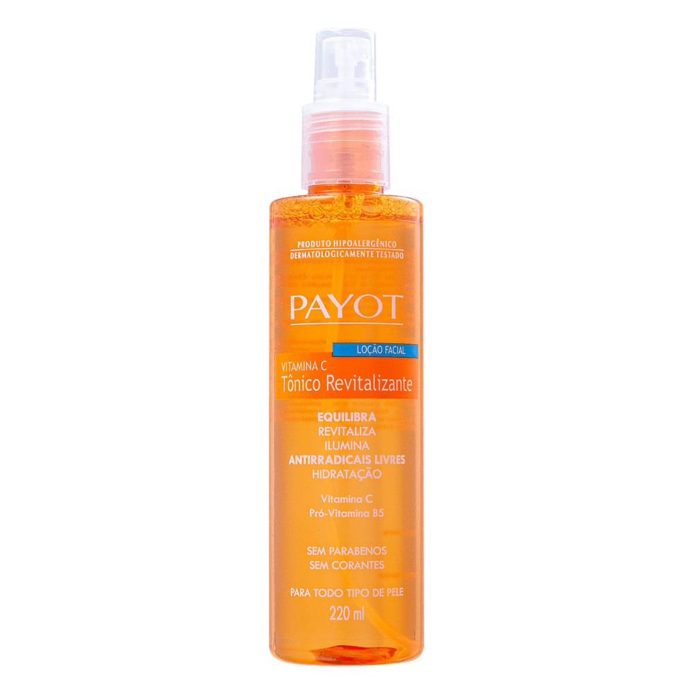 Tônico Facial  Payot Vitamina C Revitalizante 220ml
