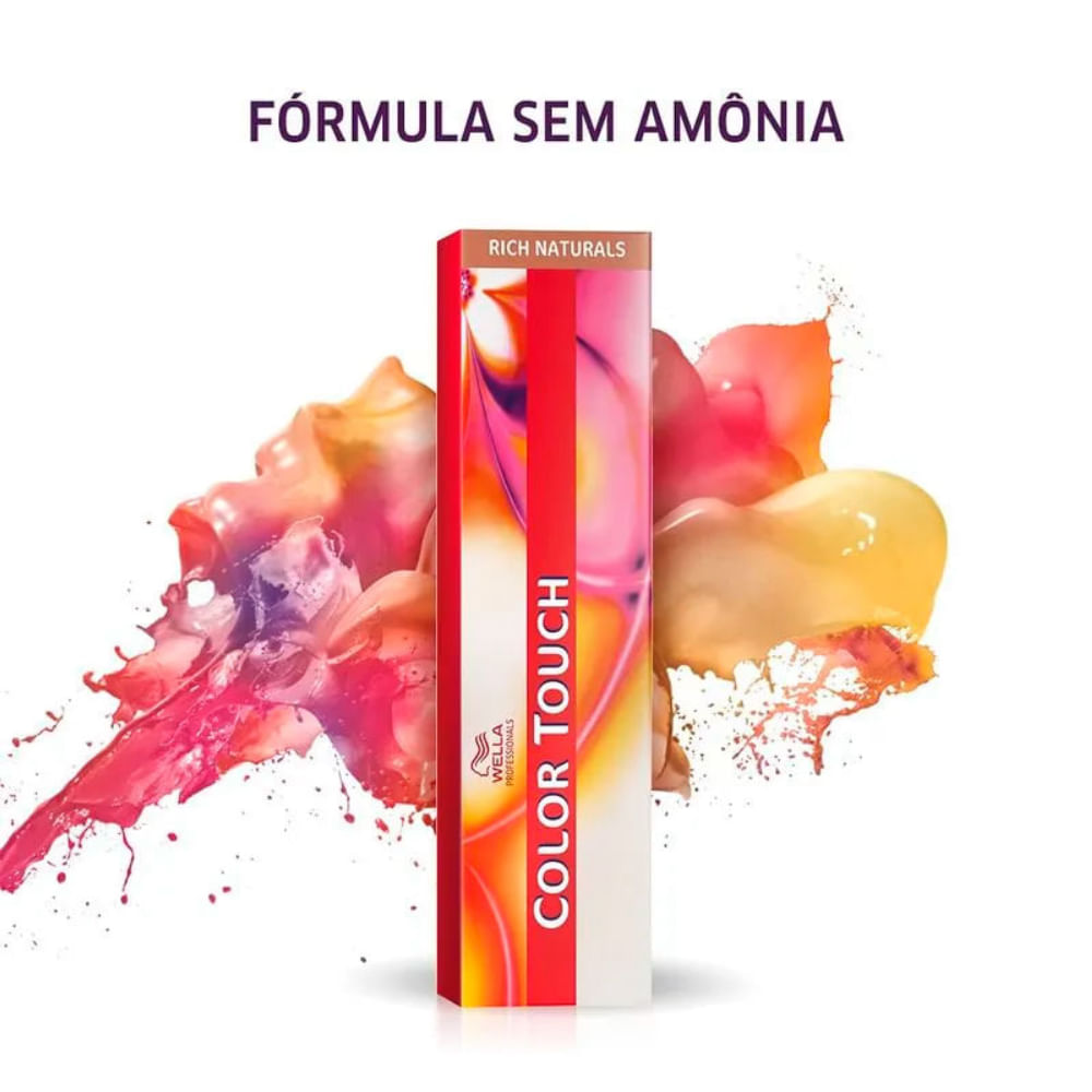 Tonalizante Color Touch Louro Escuro Intenso Natural Marrom 66/07