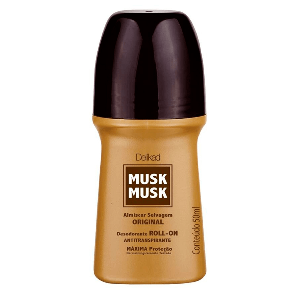 Desodorante Roll On Musk Delikad 50ml